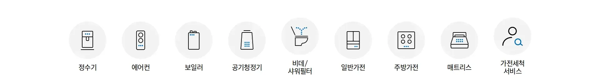 현대큐밍 다이렉트몰 퀵링크 섹션